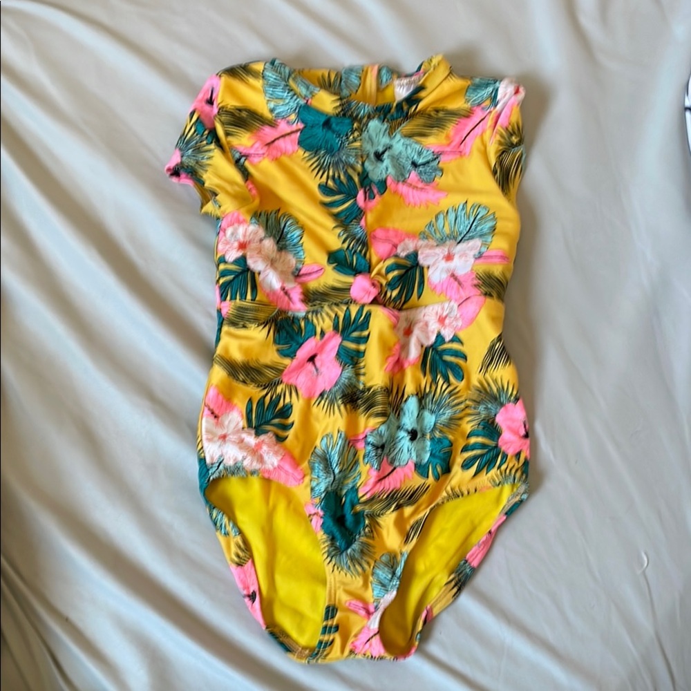 Target Yellow and Pink Bodysuit One Piece Classic Cut